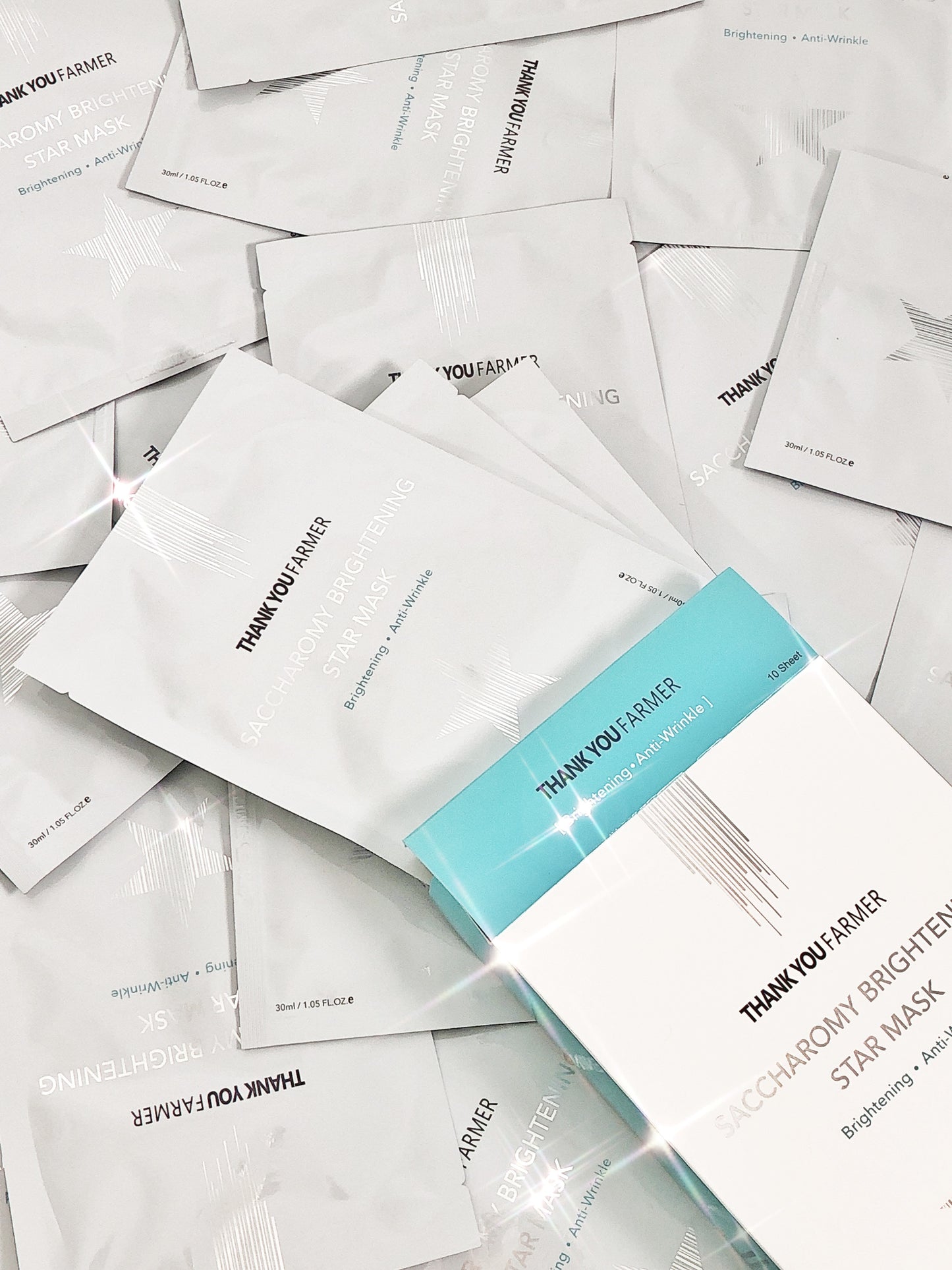 Saccharomy Brightening Star Mask 10 pcs