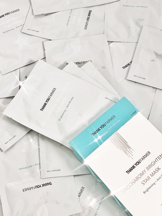 Saccharomy Brightening Star Mask 1 pc