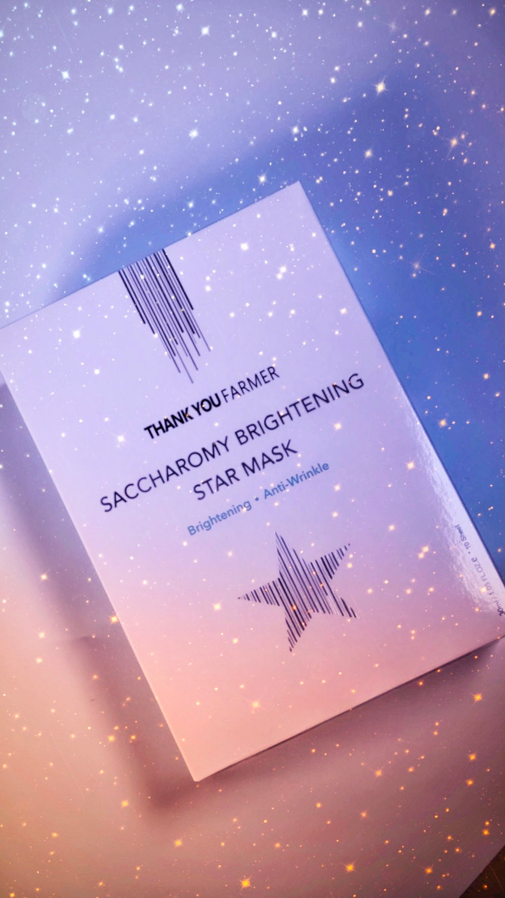 Saccharomy Brightening Star Mask 10 pcs