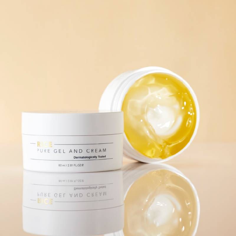 Rice Pure Gel and Cream