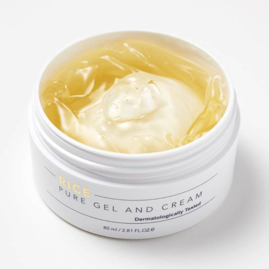 Rice Pure Gel and Cream 80ml