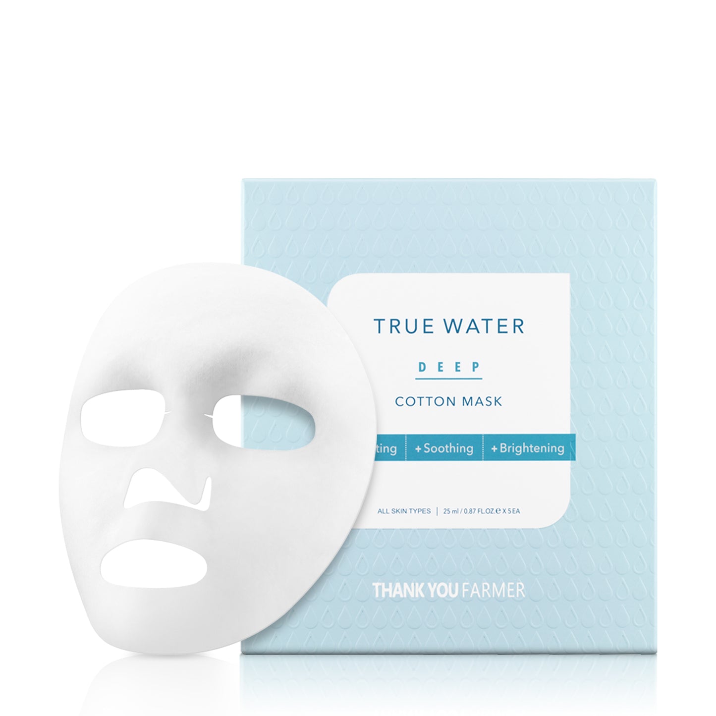 True Water Deep Cotton Mask 5pcs