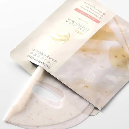 Rice Pure Glow Collagen Mask (2 Masks)
